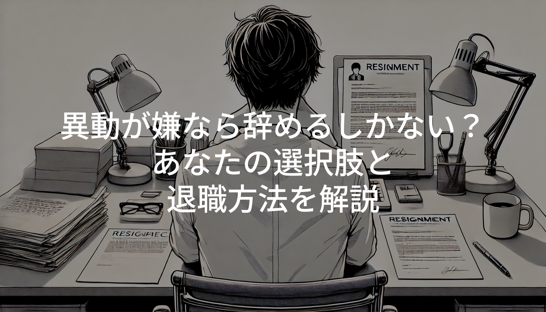 異動が嫌なら辞めるしかないの？あなたの選択肢と退職方法を解説