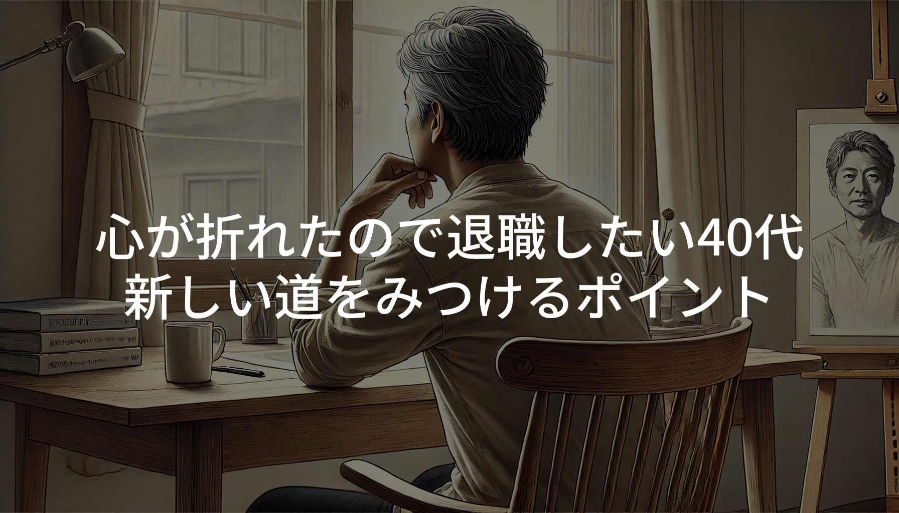 心が折れたので退職したい40代新しい道をみつけるポイント